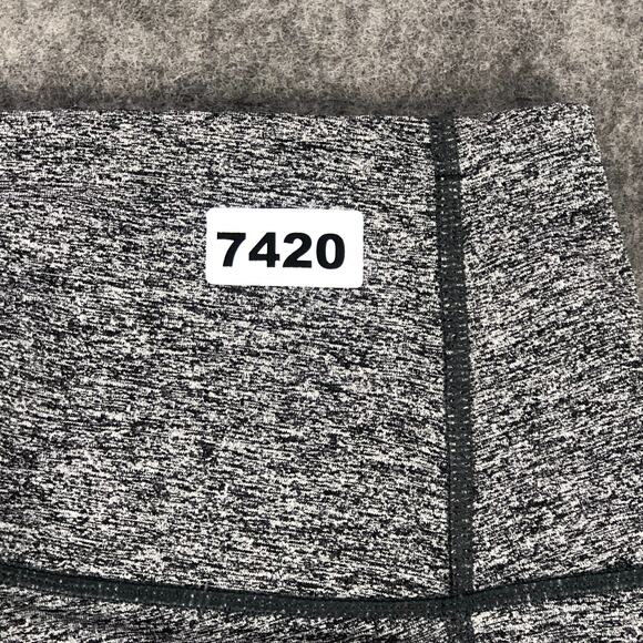 Victorias Secret Sport Leggings Medium Gray Heather Mid Rise Capri Cropped Women - Picture 11 of 11